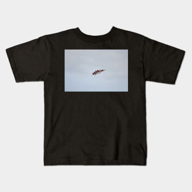 Air Force Northrop F-5E Tiger II Kids T-Shirt by declancarr